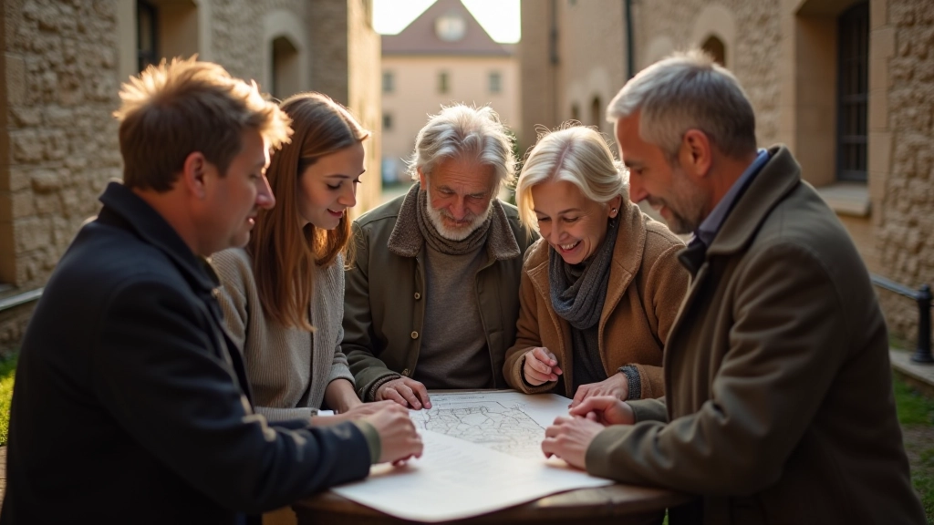 Il nostro team di storici locali e appassionati sulle mura del centro storico di Tallinn